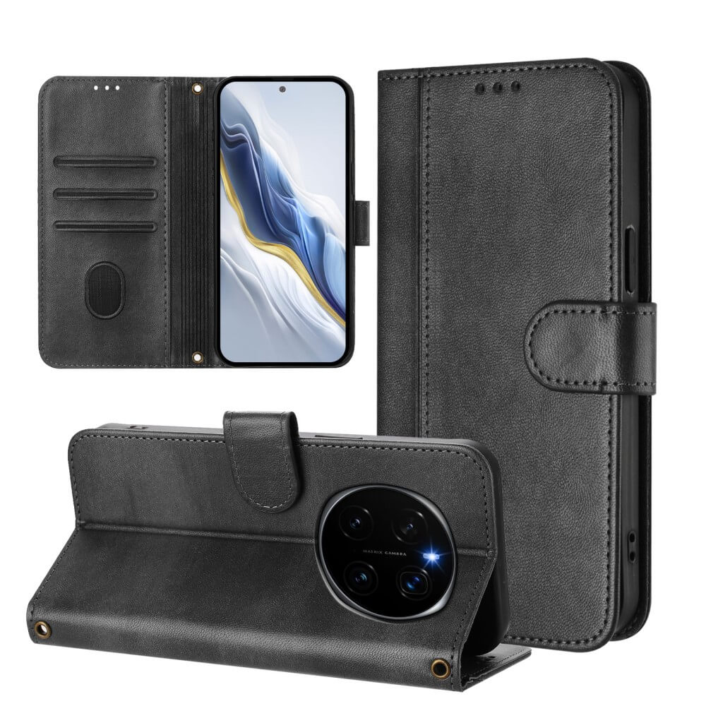 HONOR Magic7 Pro - Custodia in pelle scamosciata dal design vintage