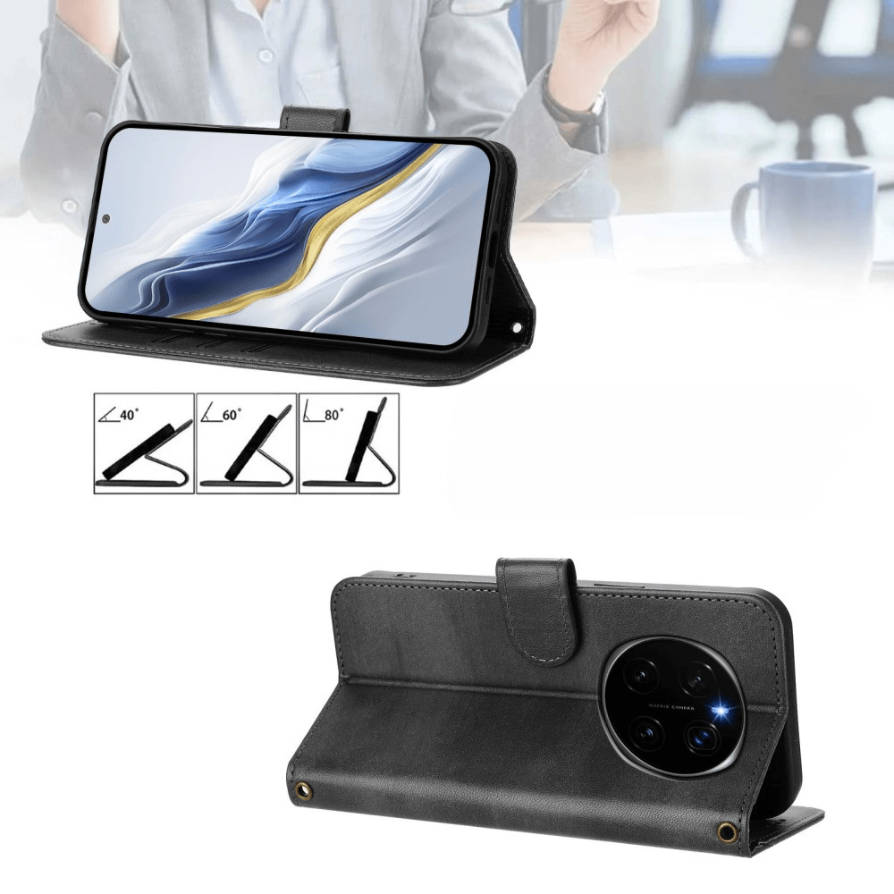 HONOR Magic7 Pro - Custodia in pelle scamosciata dal design vintage