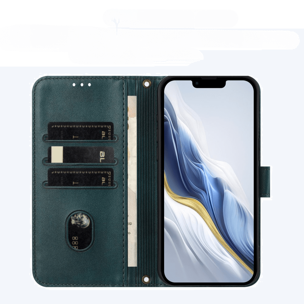 HONOR Magic7 Pro - Custodia in pelle scamosciata dal design vintage