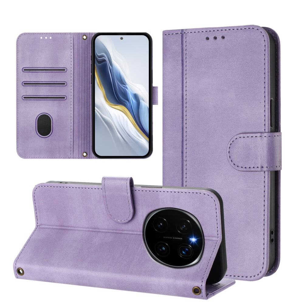 HONOR Magic7 Pro - Custodia in pelle scamosciata dal design vintage