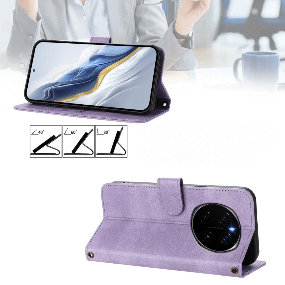 HONOR Magic7 Pro - Custodia in pelle scamosciata dal design vintage