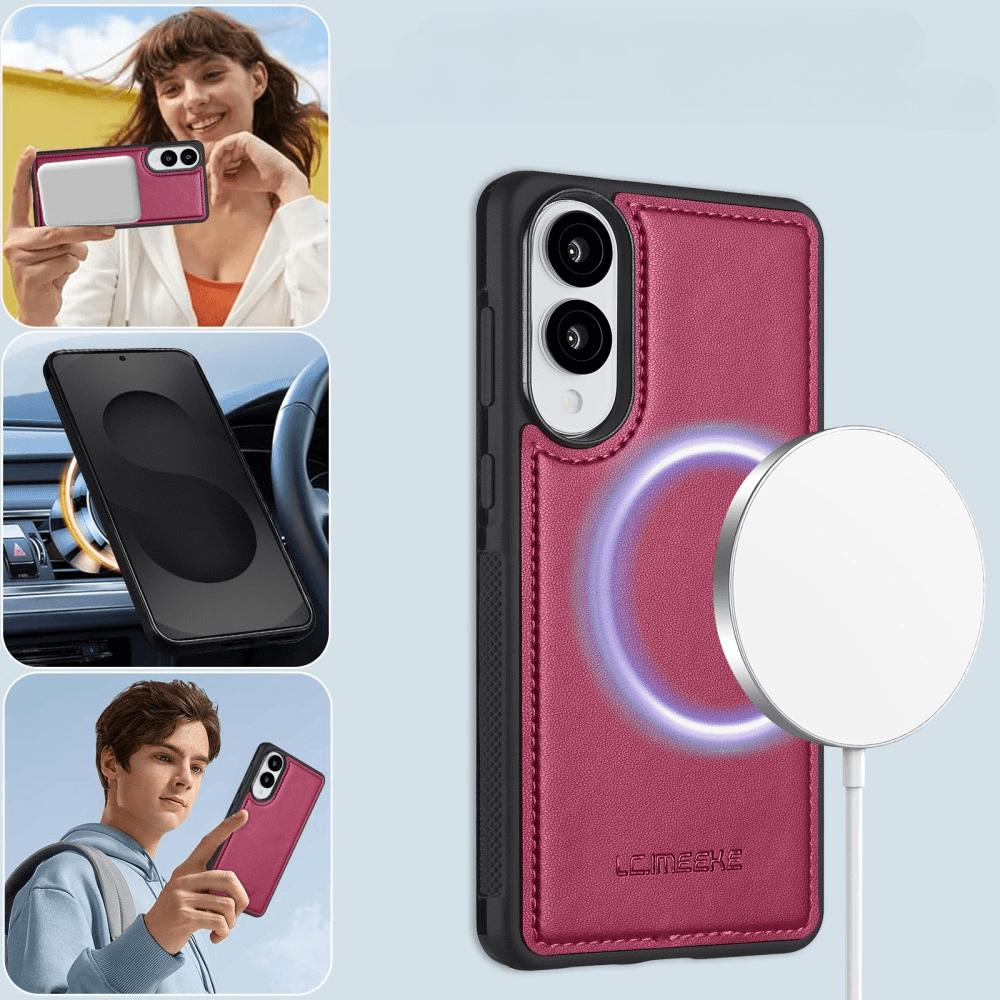 Galaxy S25 Edge - LC.IMEEKE L2 Serie Brieftasche und Hülle