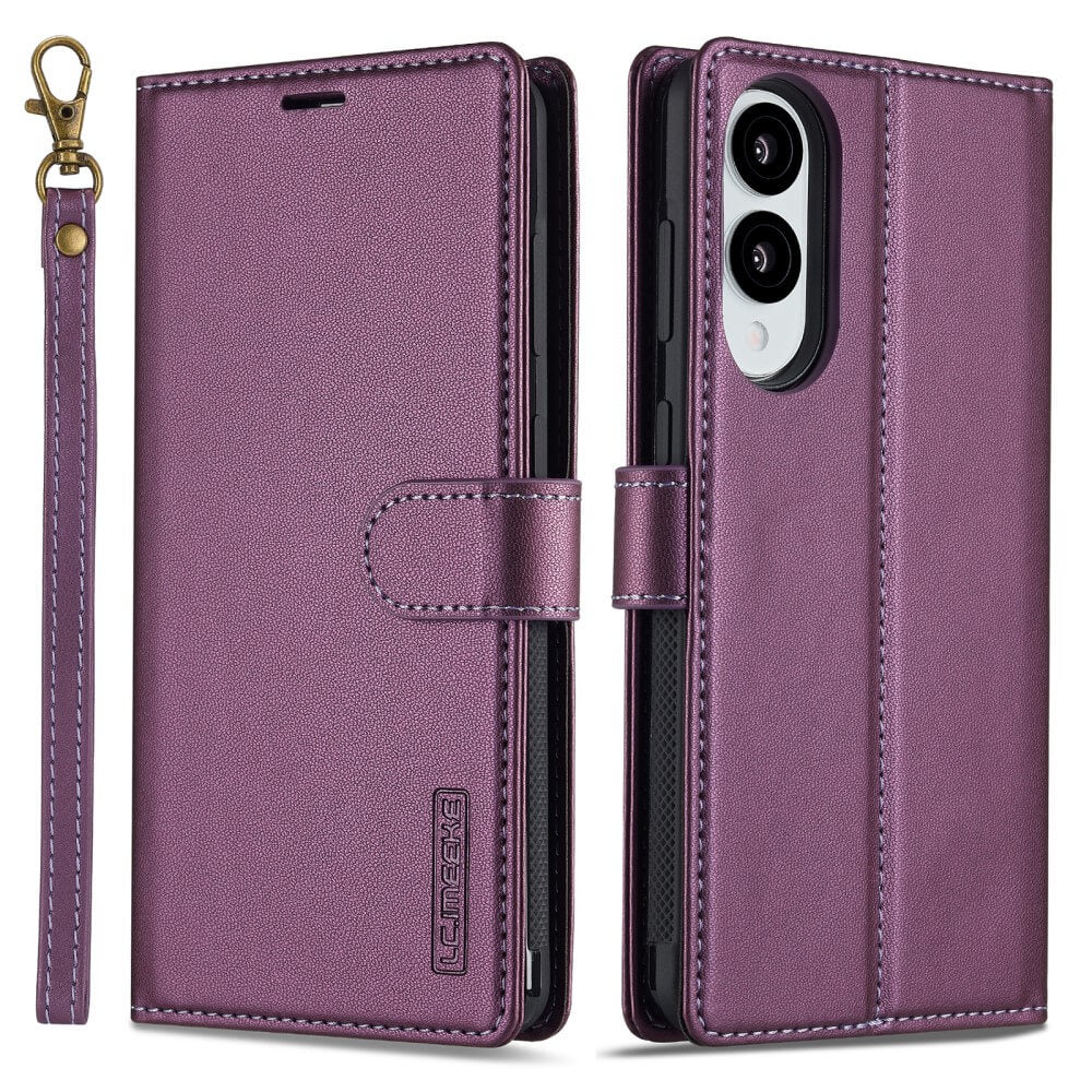 Galaxy S25 Edge - LC.IMEEKE L2 Serie Brieftasche und Hülle