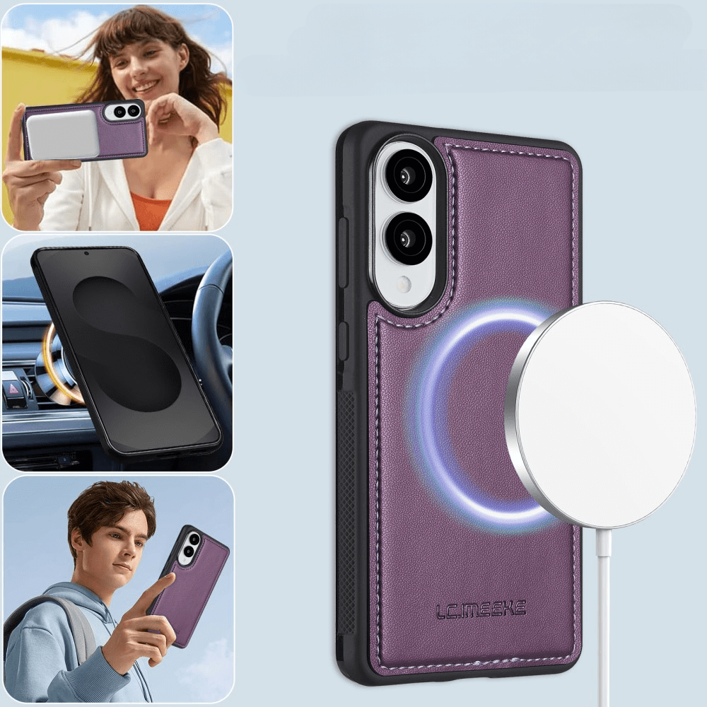 Galaxy S25 Edge - LC.IMEEKE L2 Serie Brieftasche und Hülle