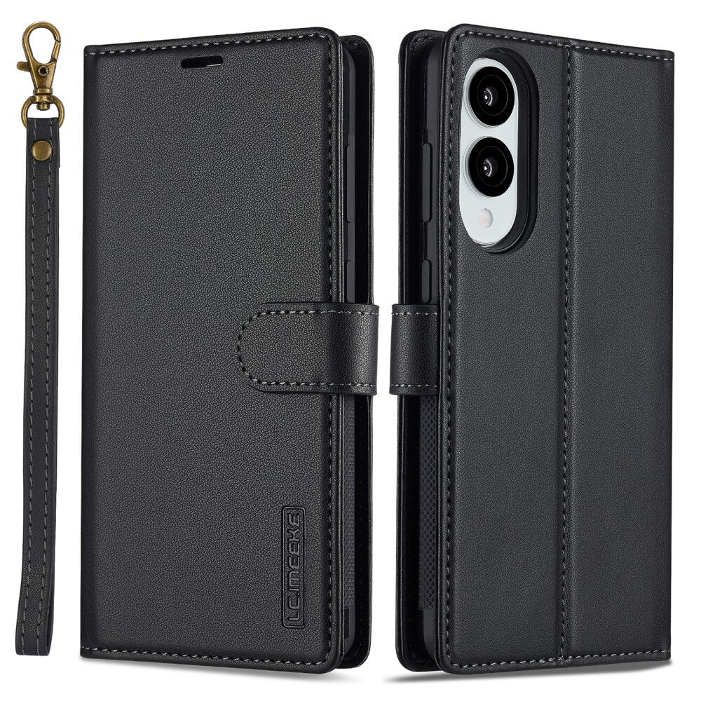 Galaxy S25 Edge - LC.IMEEKE L2 Serie Brieftasche und Hülle