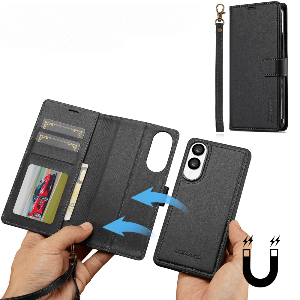 Galaxy S25 Edge - LC.IMEEKE L2 Serie Brieftasche und Hülle