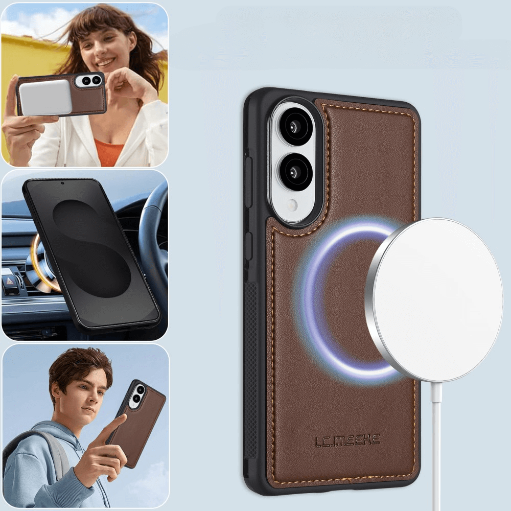 Galaxy S25 Edge - LC.IMEEKE L2 Serie Brieftasche und Hülle