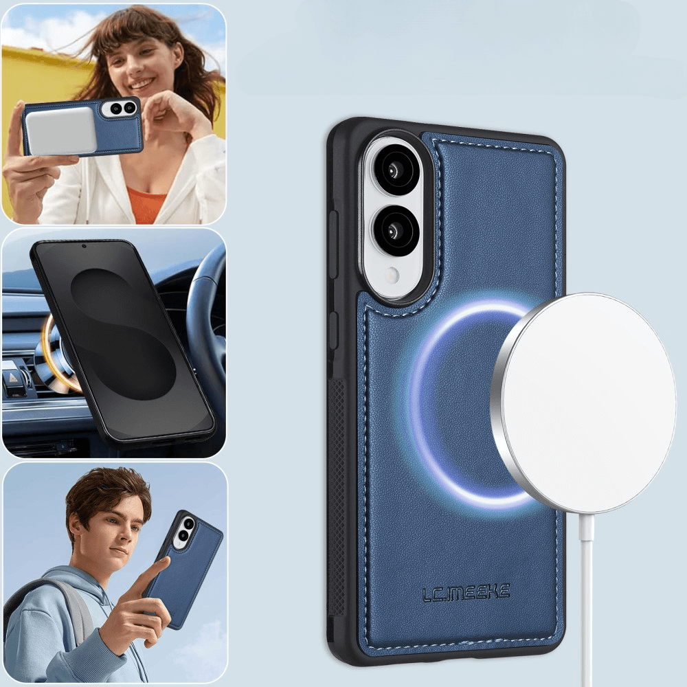 Galaxy S25 Edge - LC.IMEEKE L2 Serie Brieftasche und Hülle