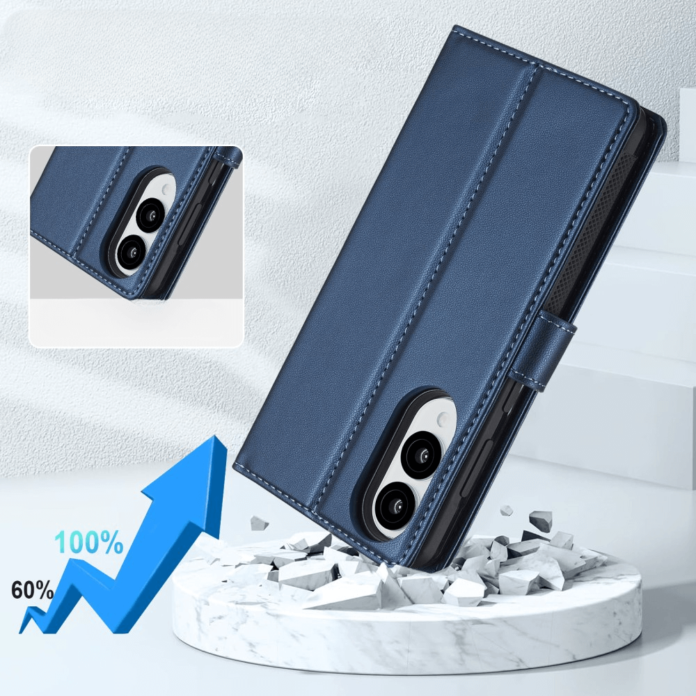 Galaxy S25 Edge - LC.IMEEKE L2 Serie Brieftasche und Hülle