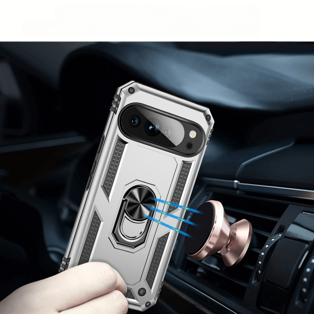 Google Pixel 10 Pro XL - Robustes Back Cover mit Kickstand