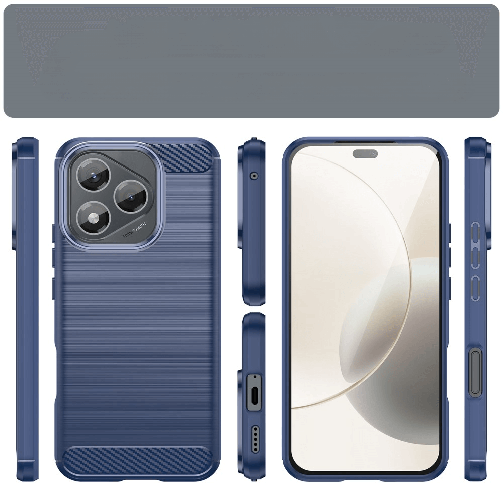 HONOR 400 Lite - Coque look métal carbone