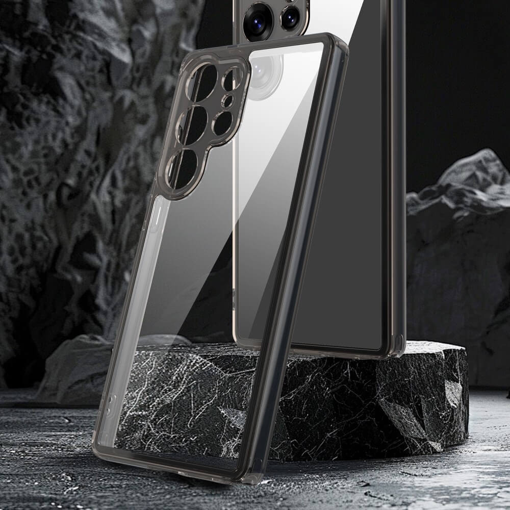 Galaxy S25 Ultra - Custodia in acrilico con protezione della camera