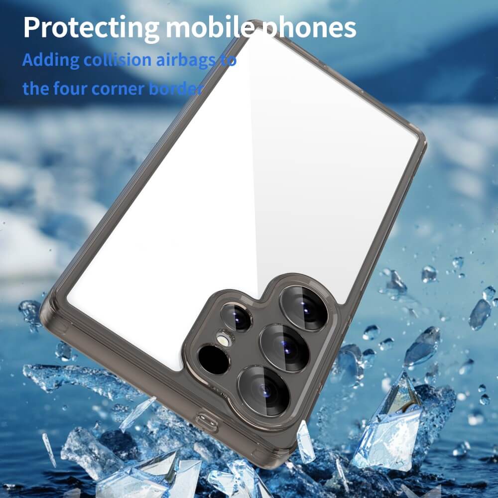 Galaxy S25 Ultra - Custodia in acrilico con protezione della camera