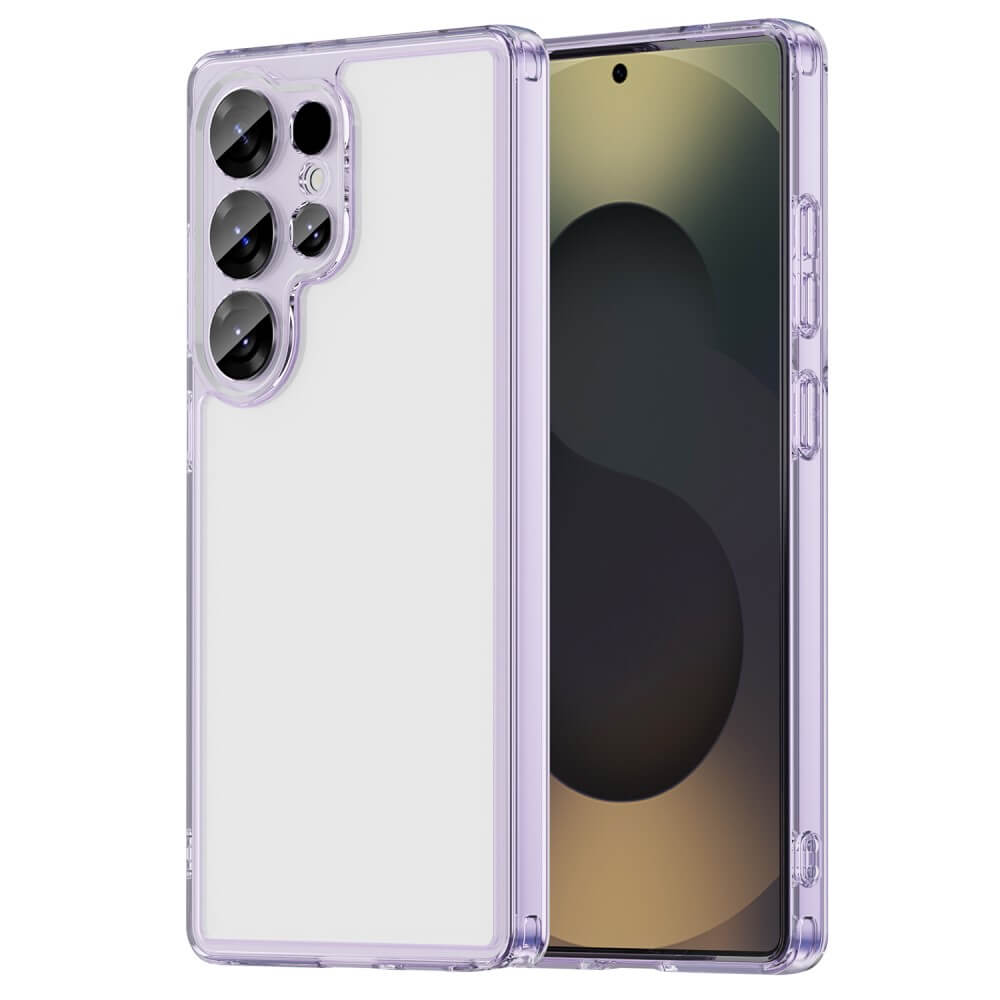 Galaxy S25 Ultra - Custodia in acrilico con protezione della camera