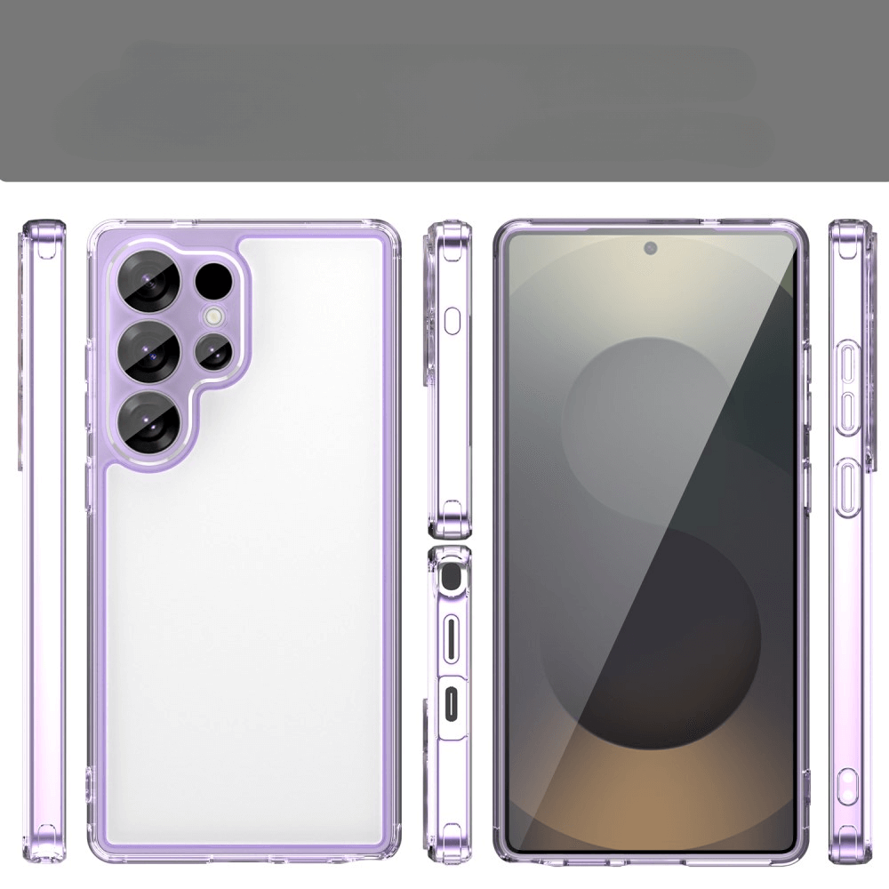 Galaxy S25 Ultra - Custodia in acrilico con protezione della camera