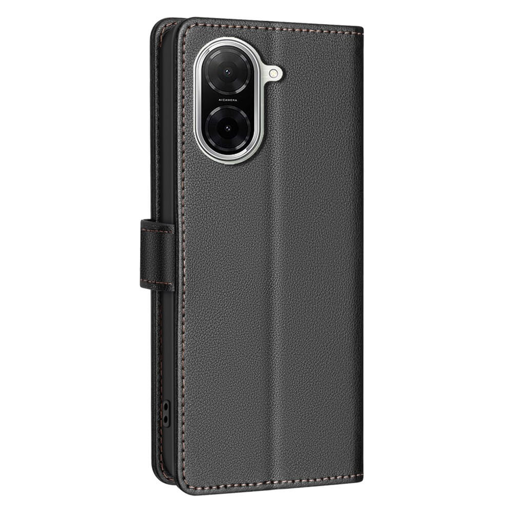 Xiaomi Redmi A5 / Poco C61 - BINFEN Leder Etui Hülle mit RFID Blocker