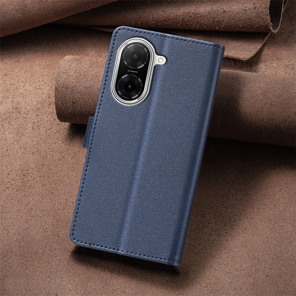 Xiaomi Redmi A5 / Poco C61 - BINFEN Leder Etui Hülle mit RFID Blocker
