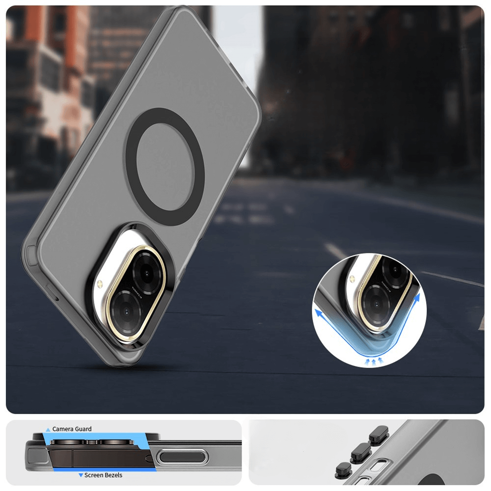 Xiaomi Redmi A5 / Poco C71 - Acrylic Phone Case with Magnet and color accent