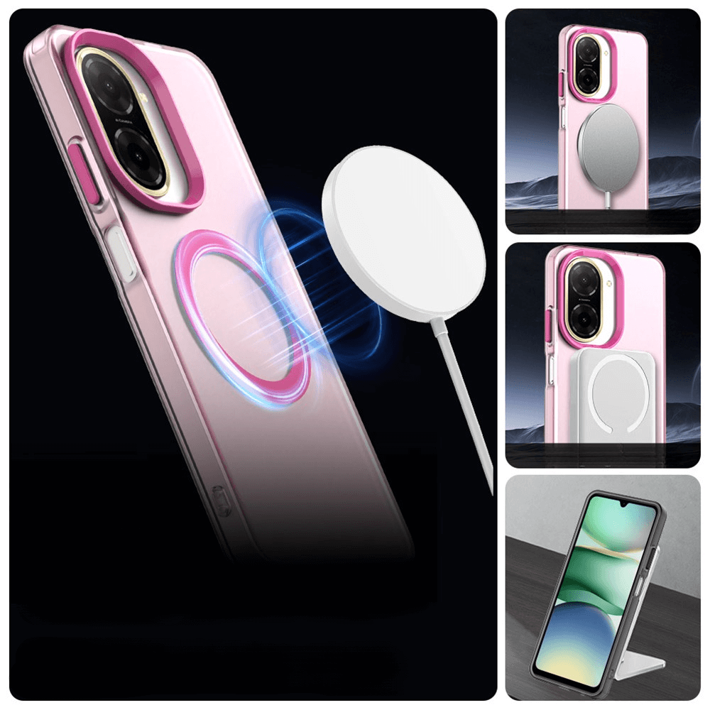 Xiaomi Redmi A5 / Poco C71 - Acrylic Phone Case with Magnet and color accent