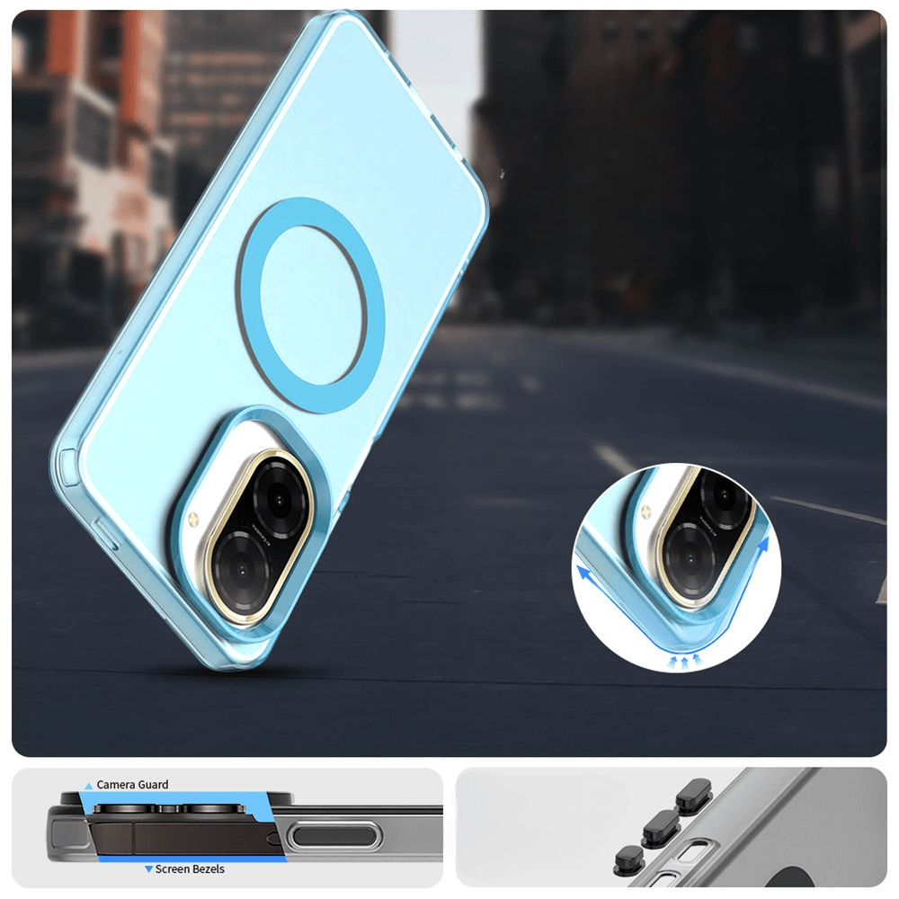 Xiaomi Redmi A5 / Poco C71 - Acrylic Phone Case with Magnet and color accent