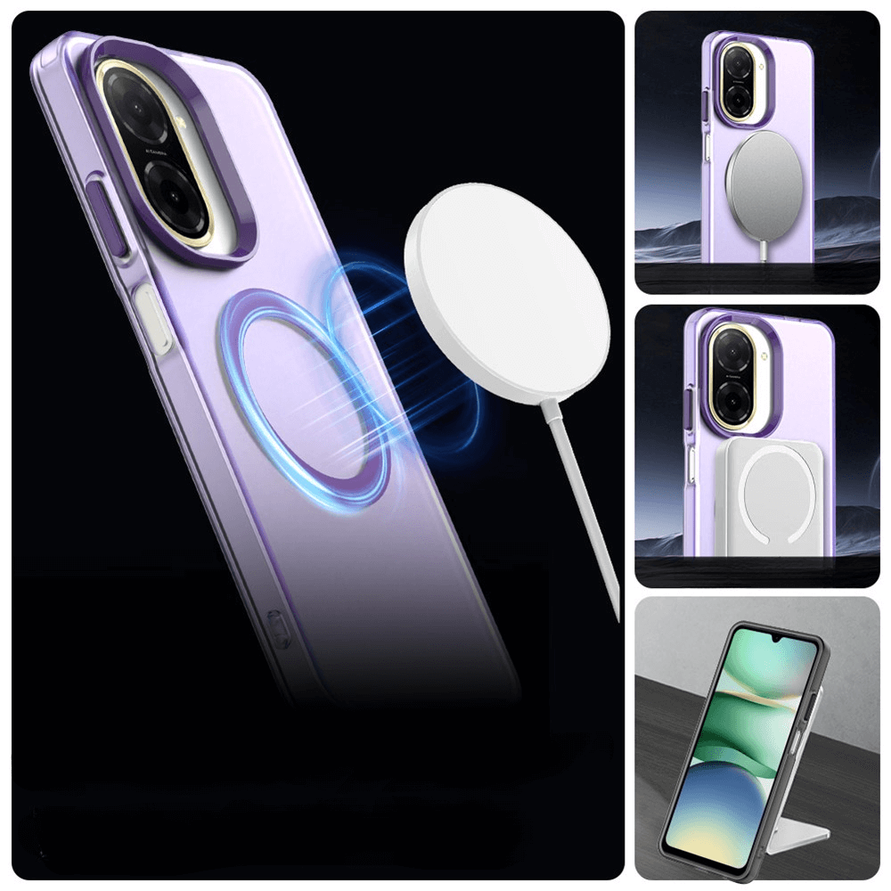 Xiaomi Redmi A5 / Poco C71 - Acrylic Phone Case with Magnet and color accent