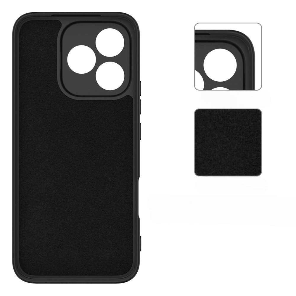 HONOR 400 Lite - Custodia in gomma siliconica