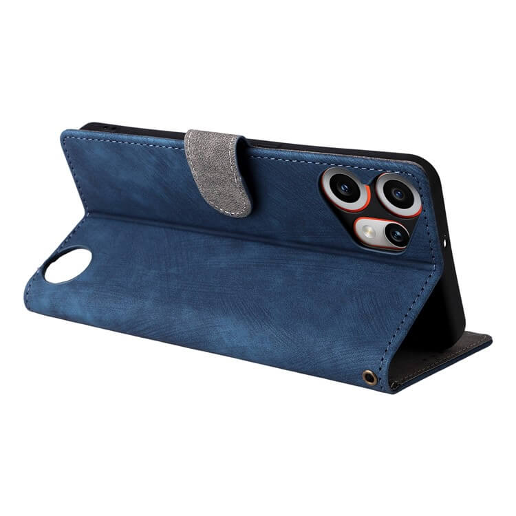 Die Cover-Discount CMF Phone 2 Pro Ledertasche mit RFID Blocker bietet eine Standfunktion, hält Ihr Smartphone aufrecht und verfügt über eine Kameraaussparung.