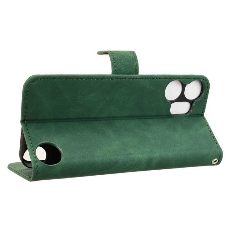 Die Cover-Discount CMF Phone 2 Pro - Solide Leder Etui Hülle bietet einen Stand, präzise Aussparungen für Kamera und Anschlüsse sowie ein praktisches Kartenfach.