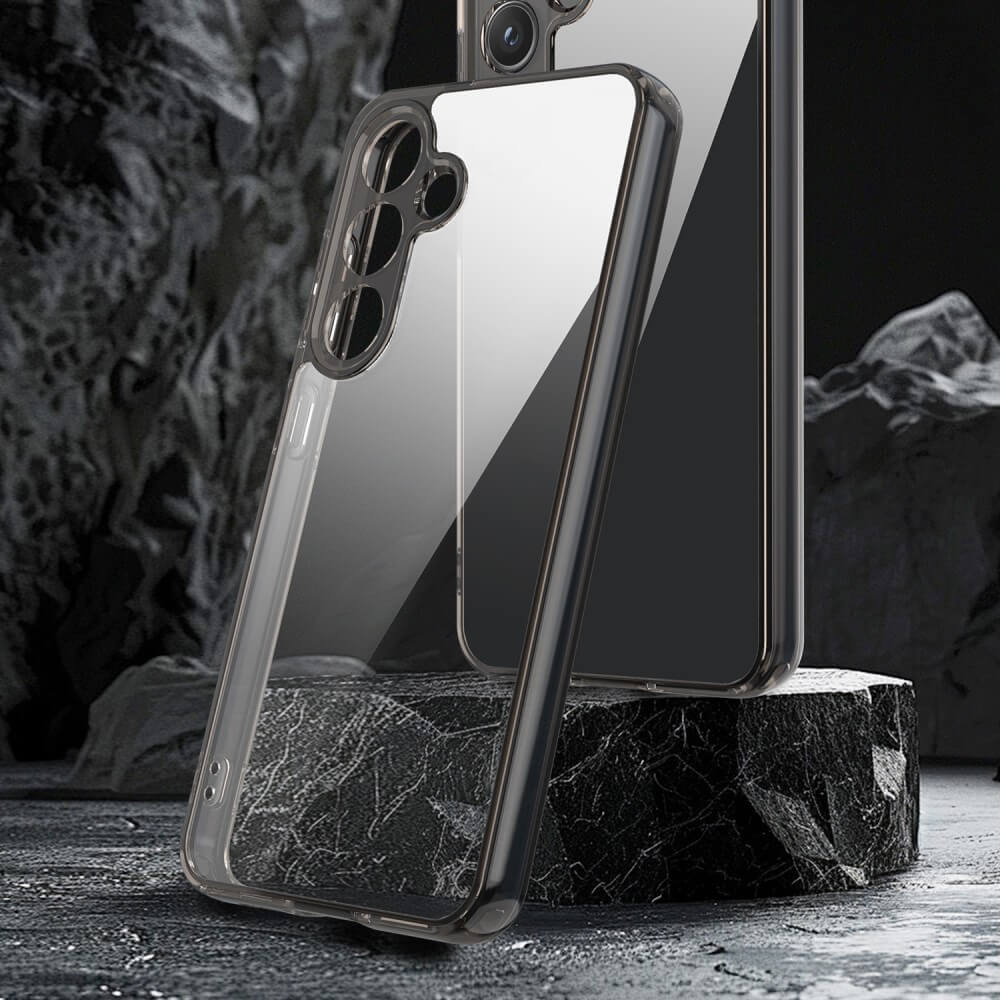 Galaxy S25 - Acryl-Handyhülle mit Bumper und Kameraschutz