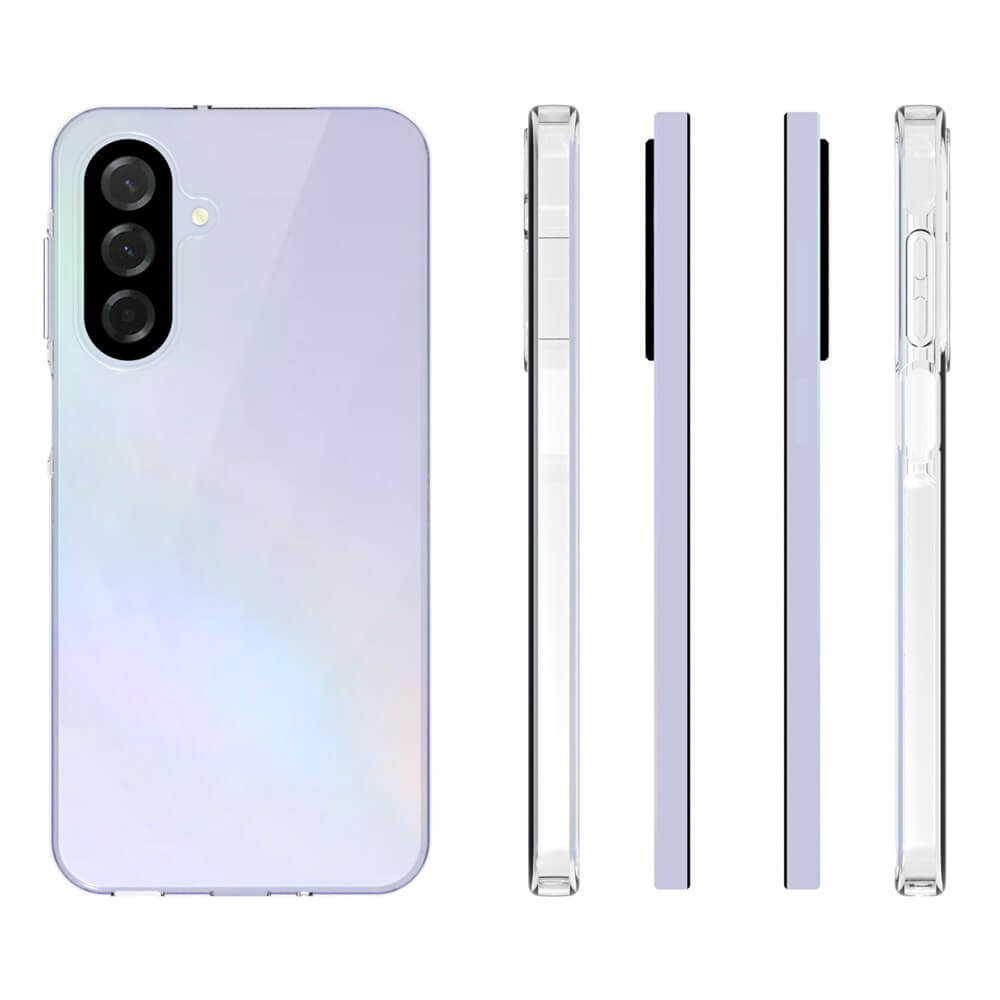 Galaxy A18 / Galaxy A17 - Silicone Rubber Case transparent