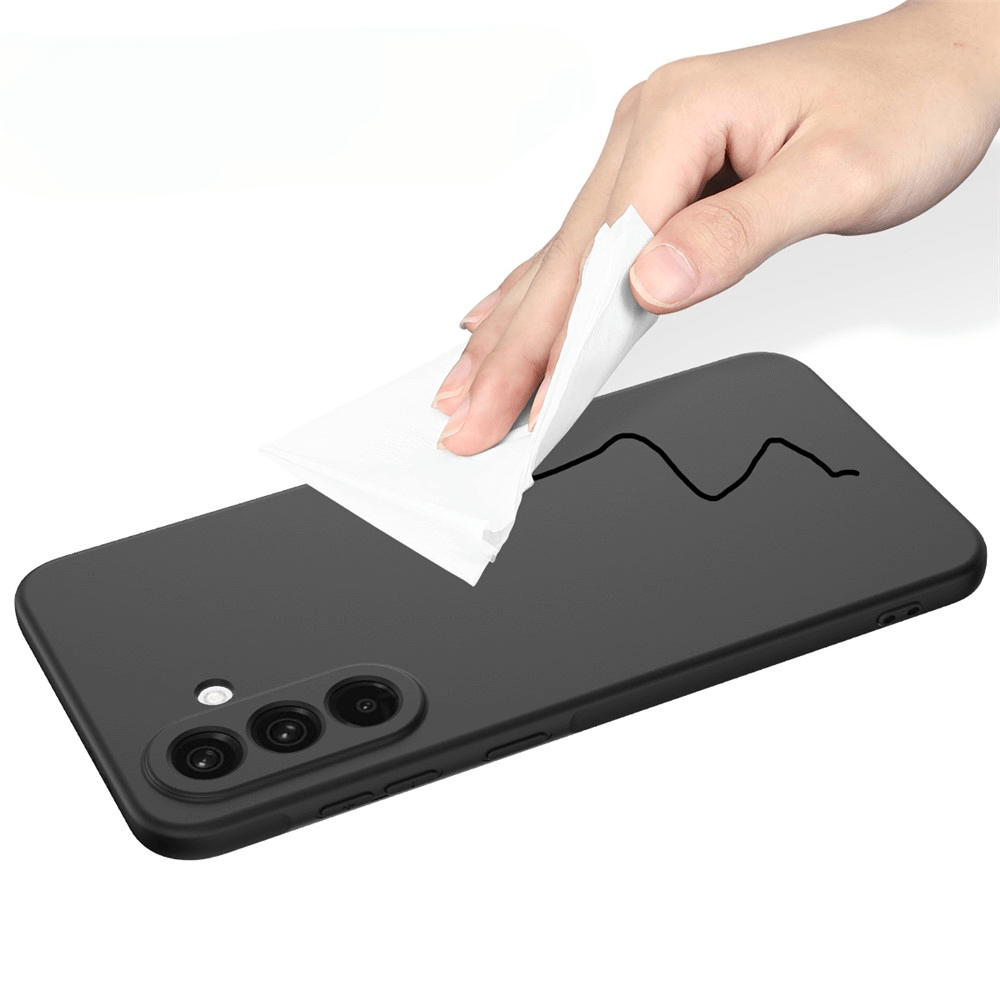 Galaxy A17 - Silikon Gummi Hülle mit Riemen