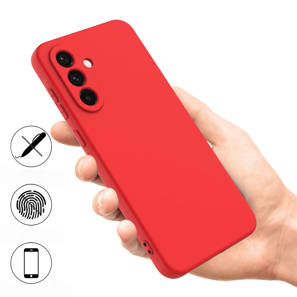 Galaxy A17 - Silikon Gummi Hülle mit Riemen