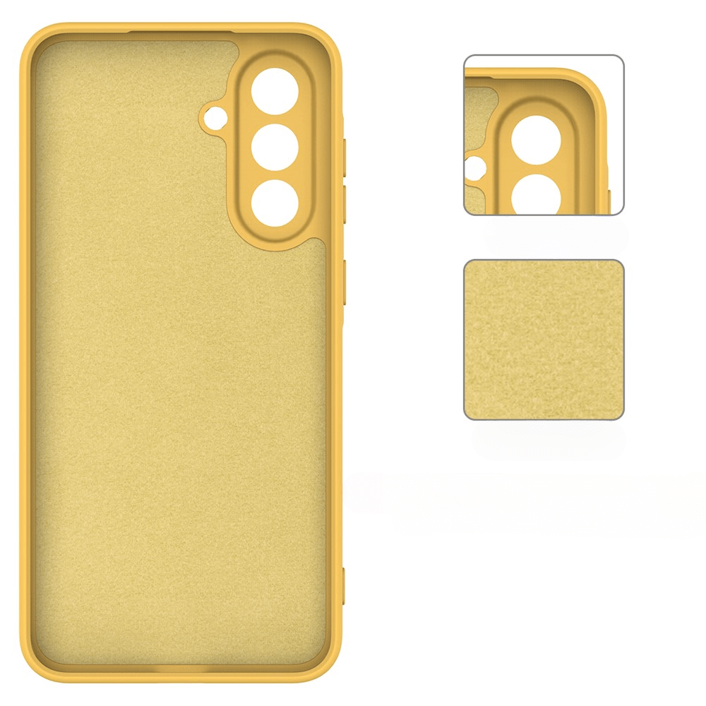 Galaxy A17 - Silikon Gummi Hülle mit Riemen