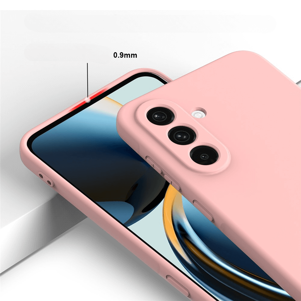 Galaxy A17 - Silikon Gummi Hülle mit Riemen