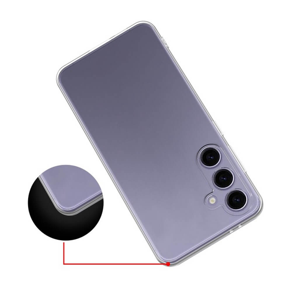 Galaxy A17 - Silicone Rubber Case transparent