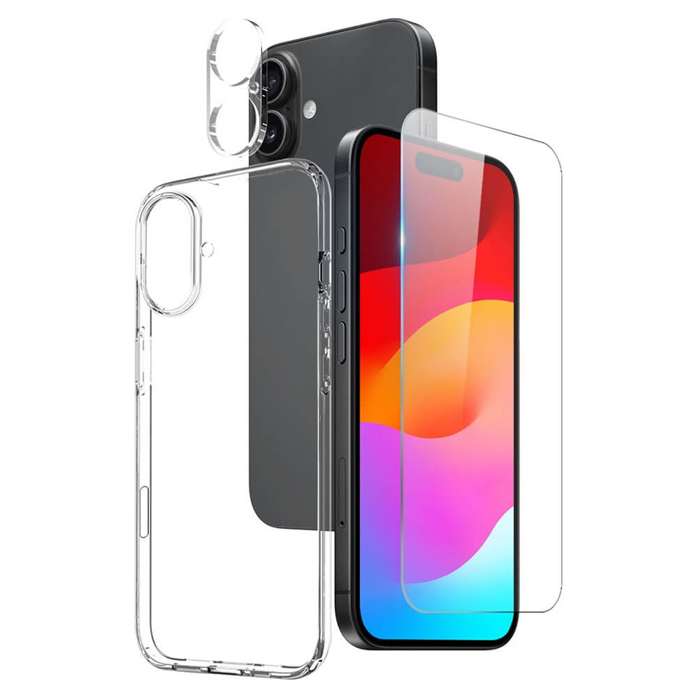 iPhone 17 - NORTHJO set vetro protettivo con cover