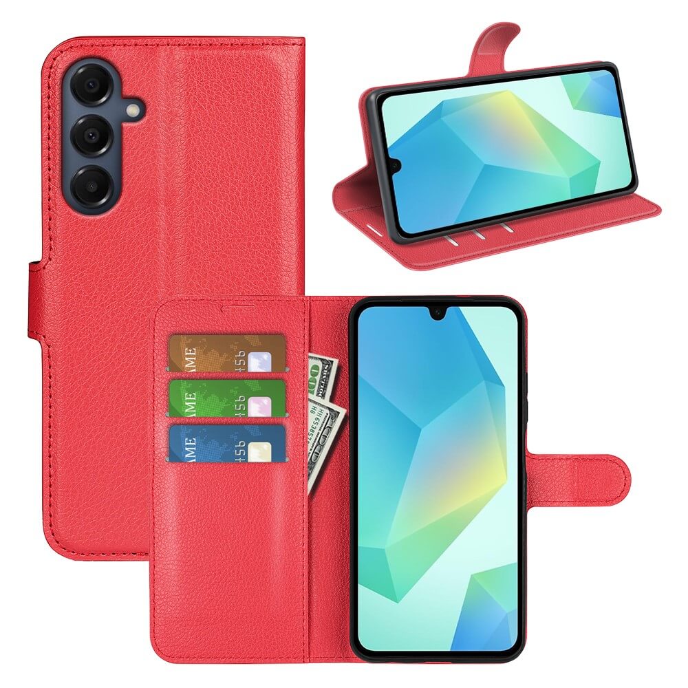 Galaxy A17 - Leder Etui Hülle