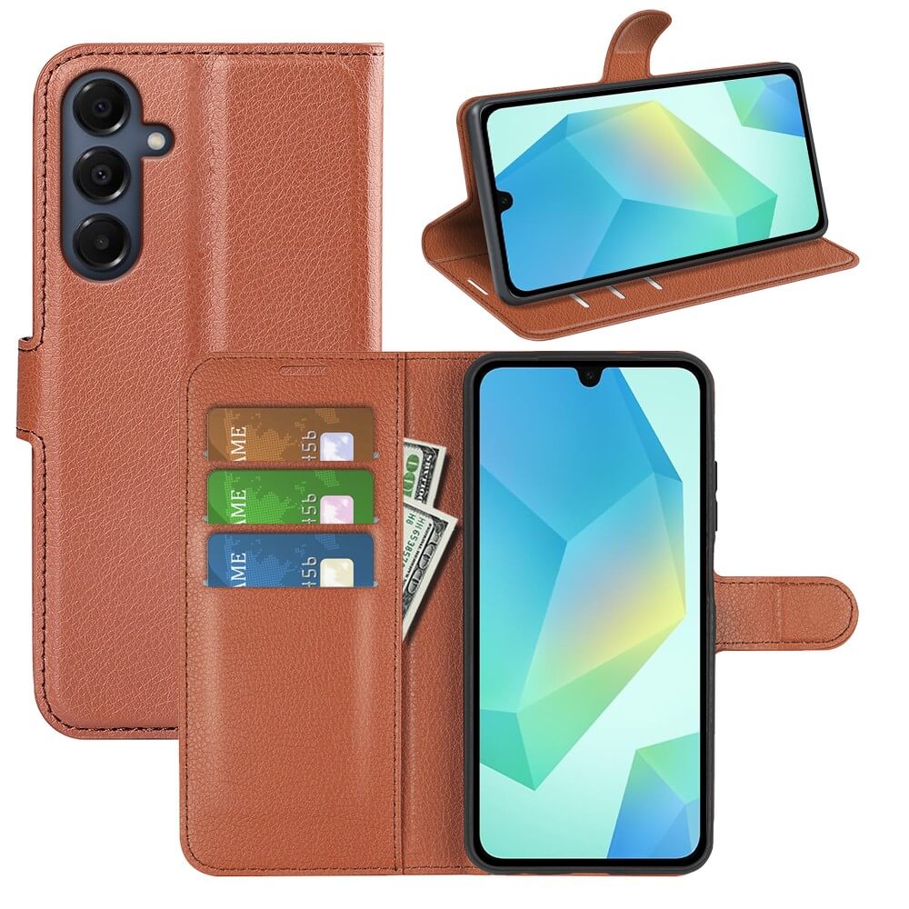 Galaxy A17 - Leder Etui Hülle