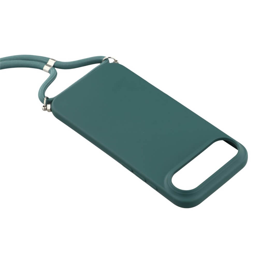 Die Cover-Discount iPhone 17 Air - Hülle mit Umhängeband ist eine strapazierfähige Silikonhülle mit Umhängeband, perfekt zum freihändigen Tragen und zum sicheren Aufbewahren Ihrer TPU Hülle iPhone 17.