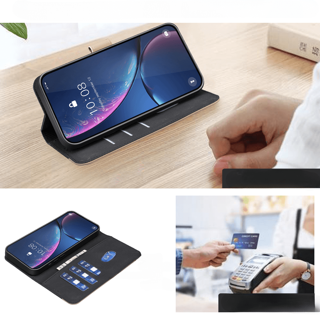 Mit der BINFEN Color iPhone 17 Pro Max BINFEN Ledertasche Floral, mit RFID-Schutz und floraler Prägung, können Sie Ihre Karten sicher aufbewahren und bequem an jedem Terminal bezahlen.