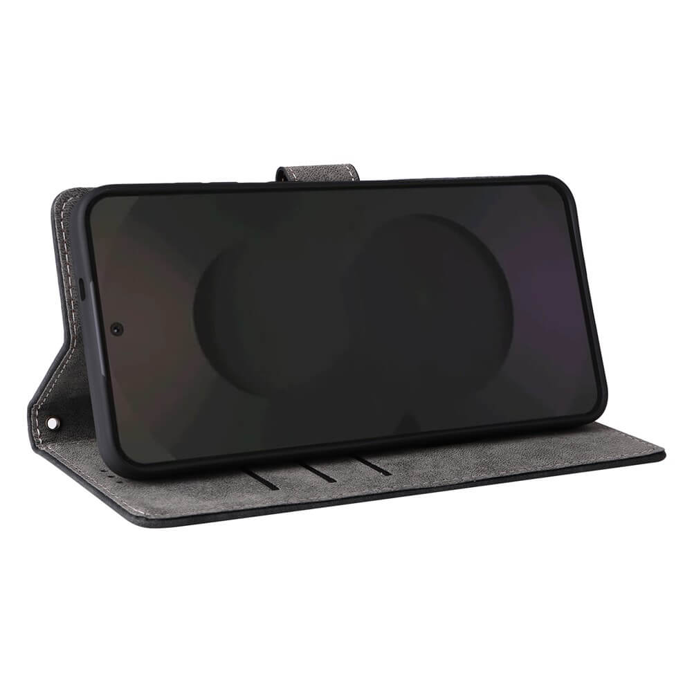 Galaxy S25 FE - Ledertasche mit RFID Blocker