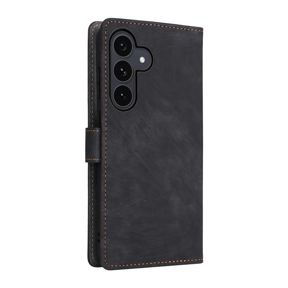 Galaxy S25 FE - Ledertasche mit RFID Blocker