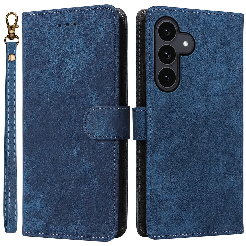 Galaxy S25 FE - Ledertasche mit RFID Blocker