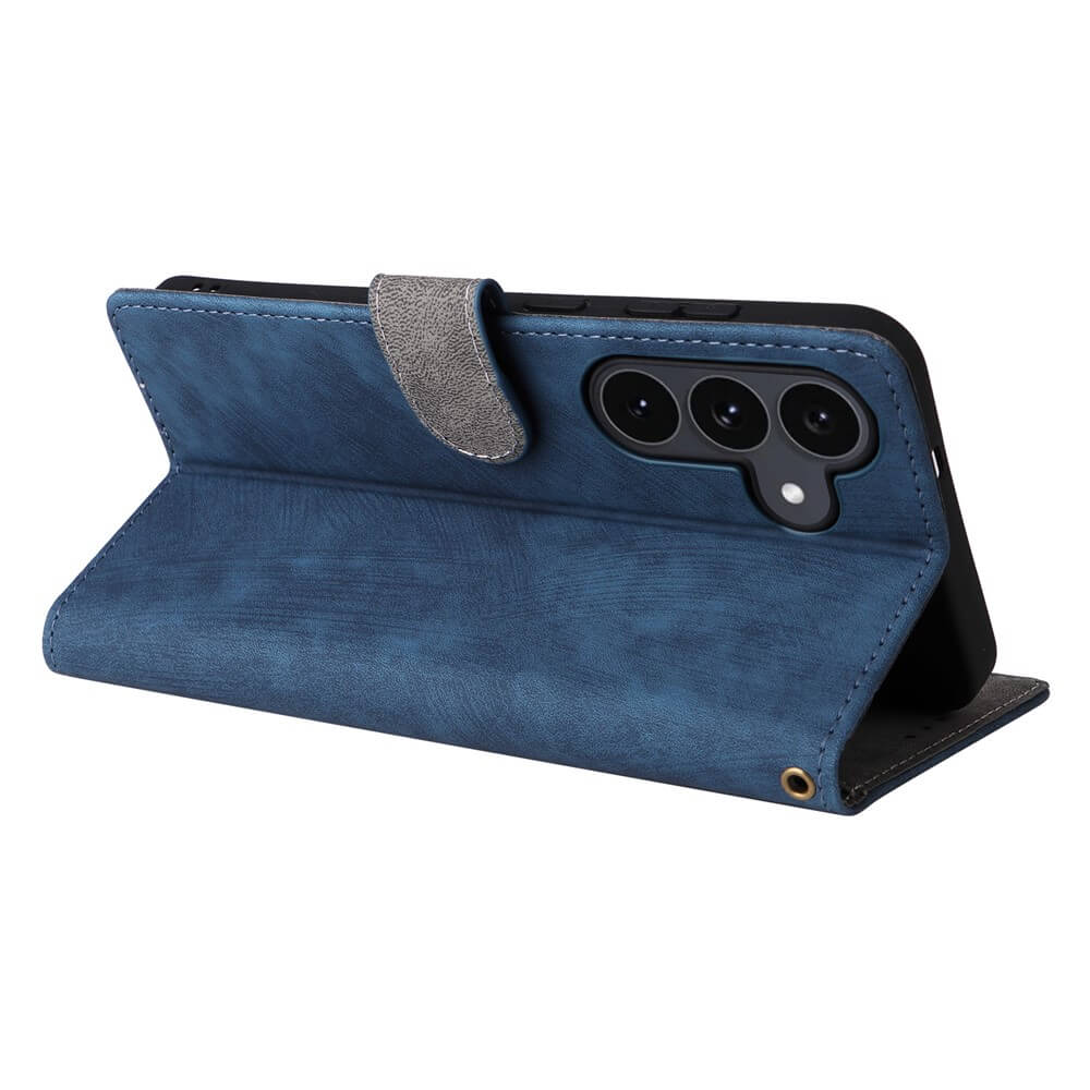 Galaxy S25 FE - Ledertasche mit RFID Blocker