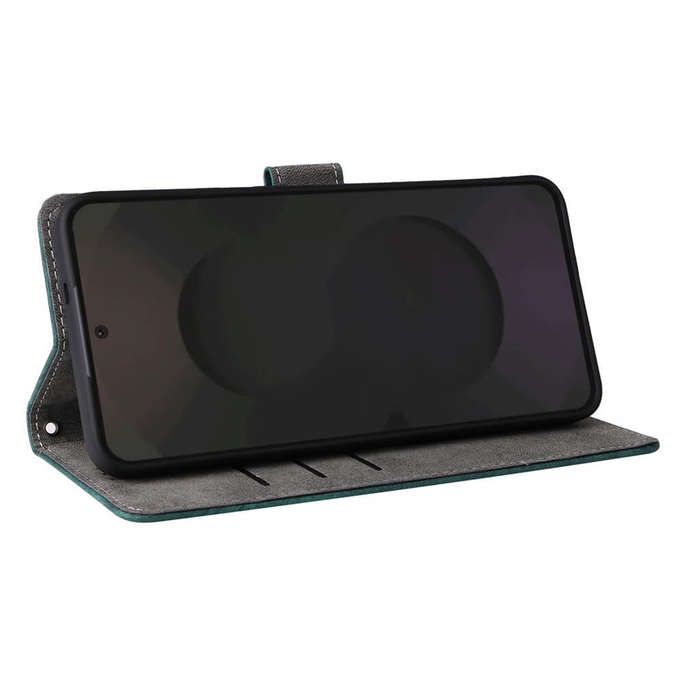 Galaxy S25 FE - Ledertasche mit RFID Blocker