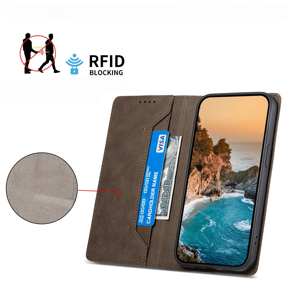 Galaxy A17 / A26 - Custodia flip con blocco RFID