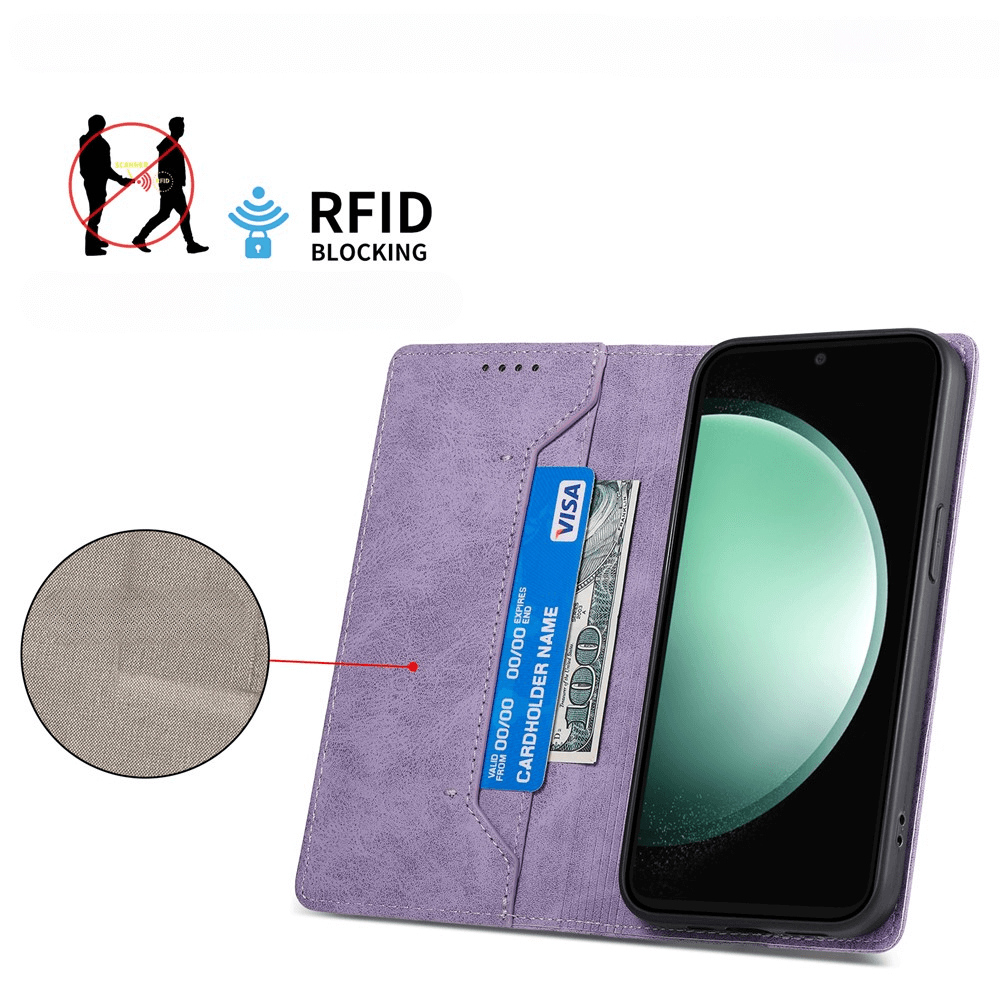 Galaxy S25 FE - Custodia flip con blocco RFID