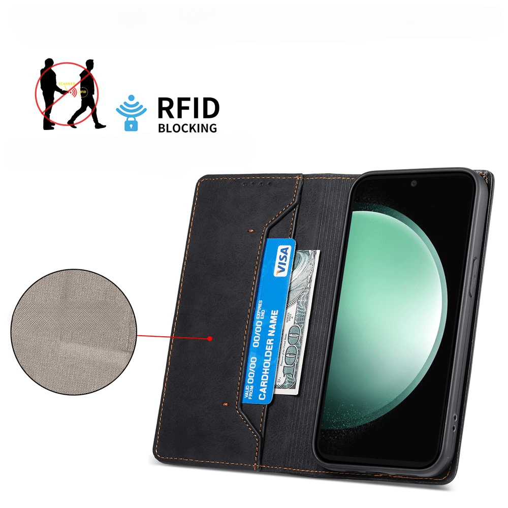 Galaxy S25 FE - Custodia flip con blocco RFID