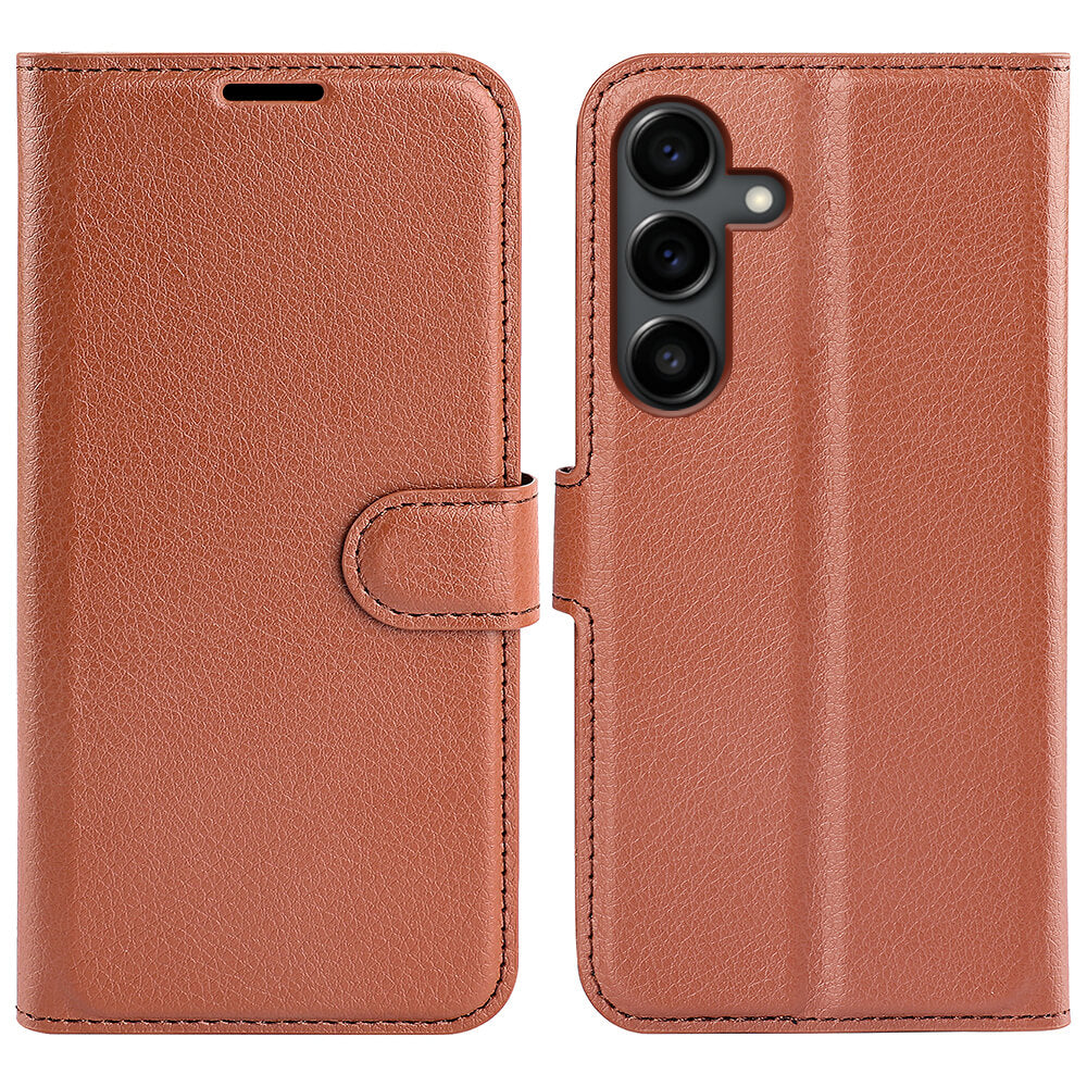 Galaxy S25 FE - Leather Case Cover