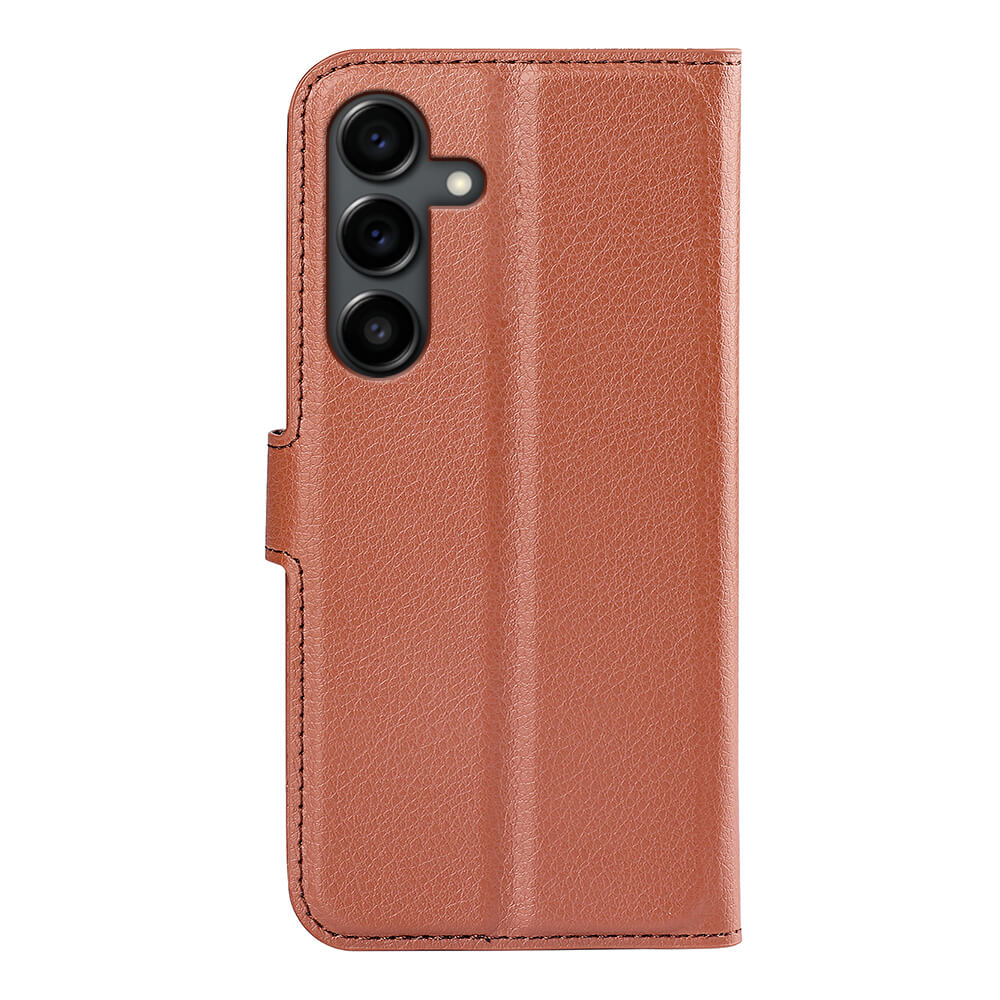 Galaxy S25 FE - Leather Case Cover